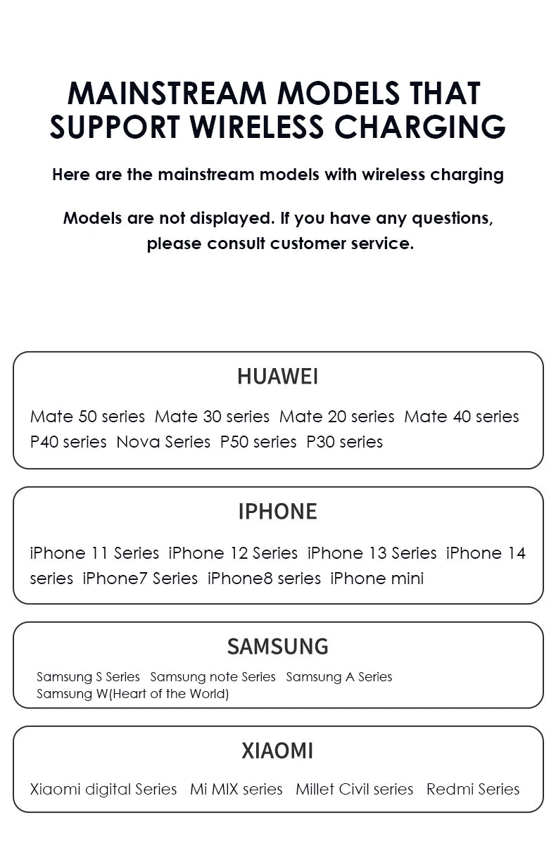 Wireless Car Charger Air Vent Auto Clamping Super Fast Charging
