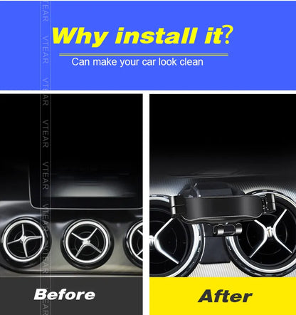 Vtear Car Phone Holder Support Decoration Dashboard Air Outlet