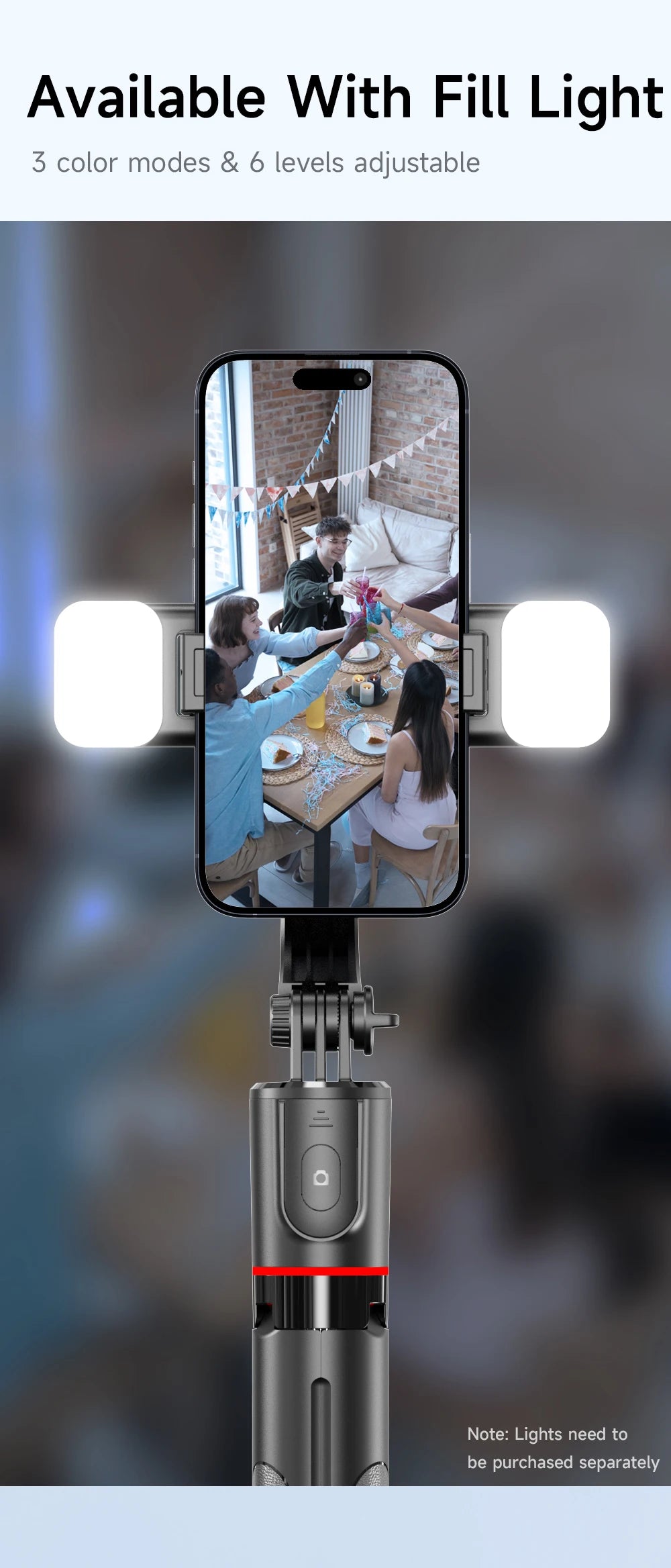 F15 with Wireless Remote 68 Inch Selfie Stick Phone Desktop Stand