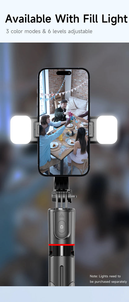 F15 with Wireless Remote 68 Inch Selfie Stick Phone Desktop Stand