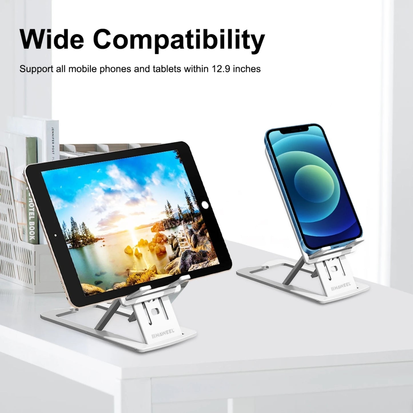 HAWEEL Adjustable Lifting Folding Portable Live Broadcast