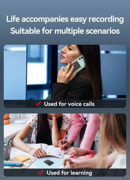 8-128GB AI ChatGPT-4 Intelligent Voice Recorder Audio App Device