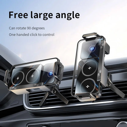 New High Intelligent Mobile Phone/Pad Holder Magnetic Car Charger