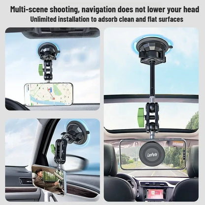 Lanparte Magnetic Phone Holder, Car Phone Mount, Suction Cup Phone Holder