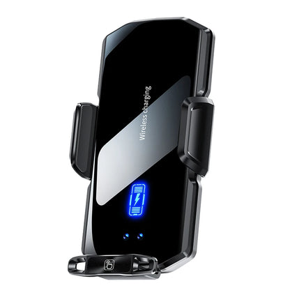 Wireless Car Phone Holder Stand 15W Fast Charge Touch Control