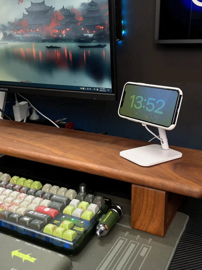 Magnetic Phone Holder Stand with Wireless Charger