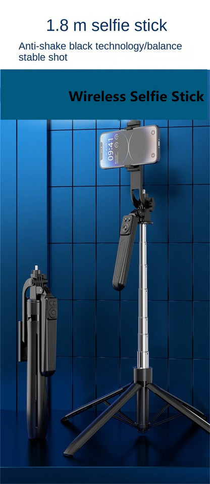 Bluetooth Wireless Selfie Stick Tripod Extendable Monopod
