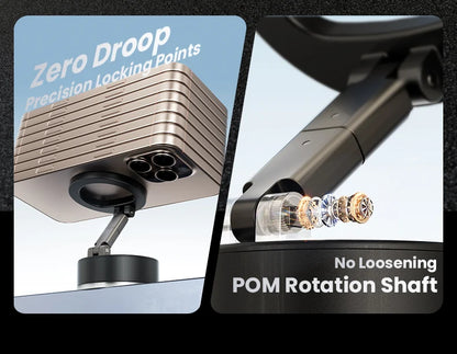 Vacuum Strong Magnetic Suction Foldable Phone Holder