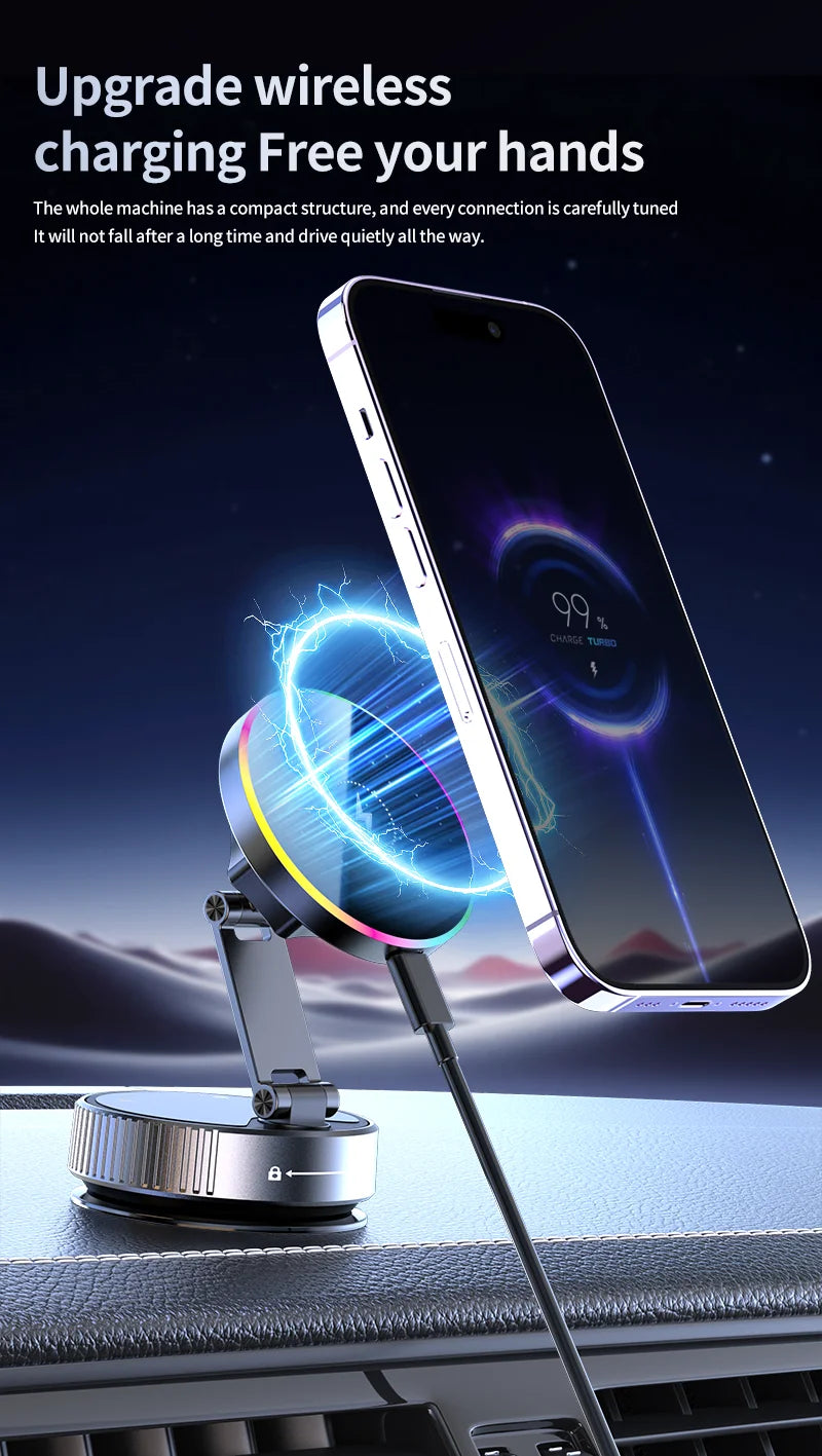 Fashionable Design Car Magnetic Wireless Charging Stand