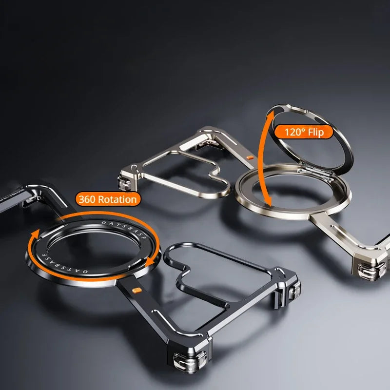 Oatsbasf Metal Magsafe Ultra Frame-Free Bumper Anti-Slip