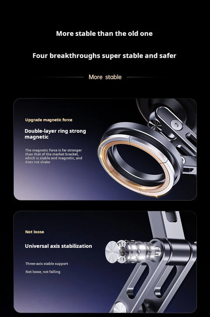 Magnetic Vacuum Adsorption Car Mount Mobile Phone Holder
