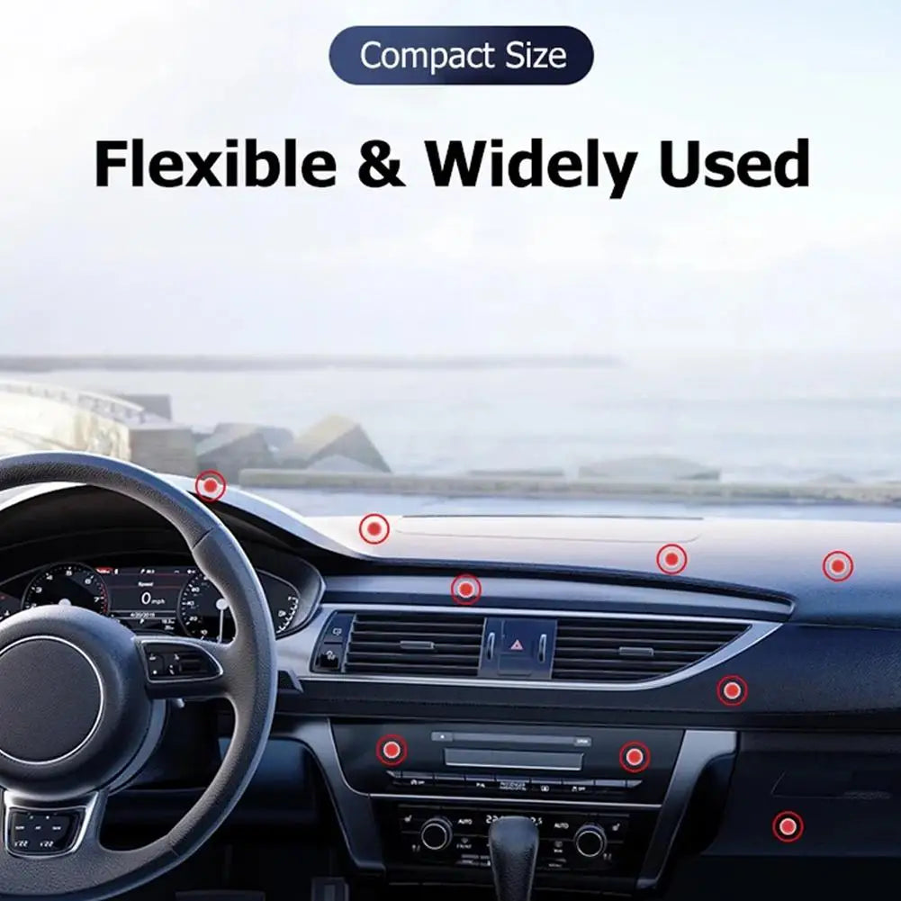 Car Magnetic Folding Phone Holder 360 Degree Rotation Phone  Bracket