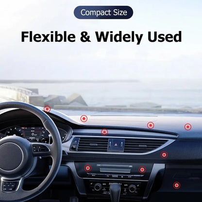 Car Magnetic Folding Phone Holder 360 Degree Rotation Phone  Bracket