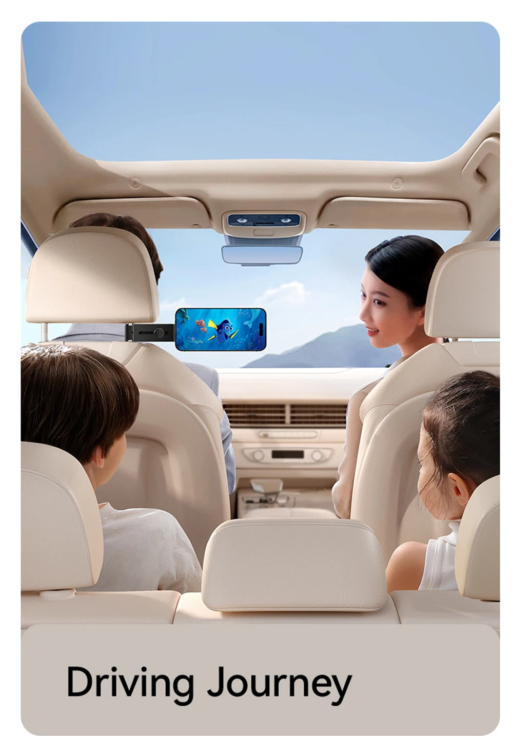 Magnetic Airplane Phone Holder Portable Stable Stand