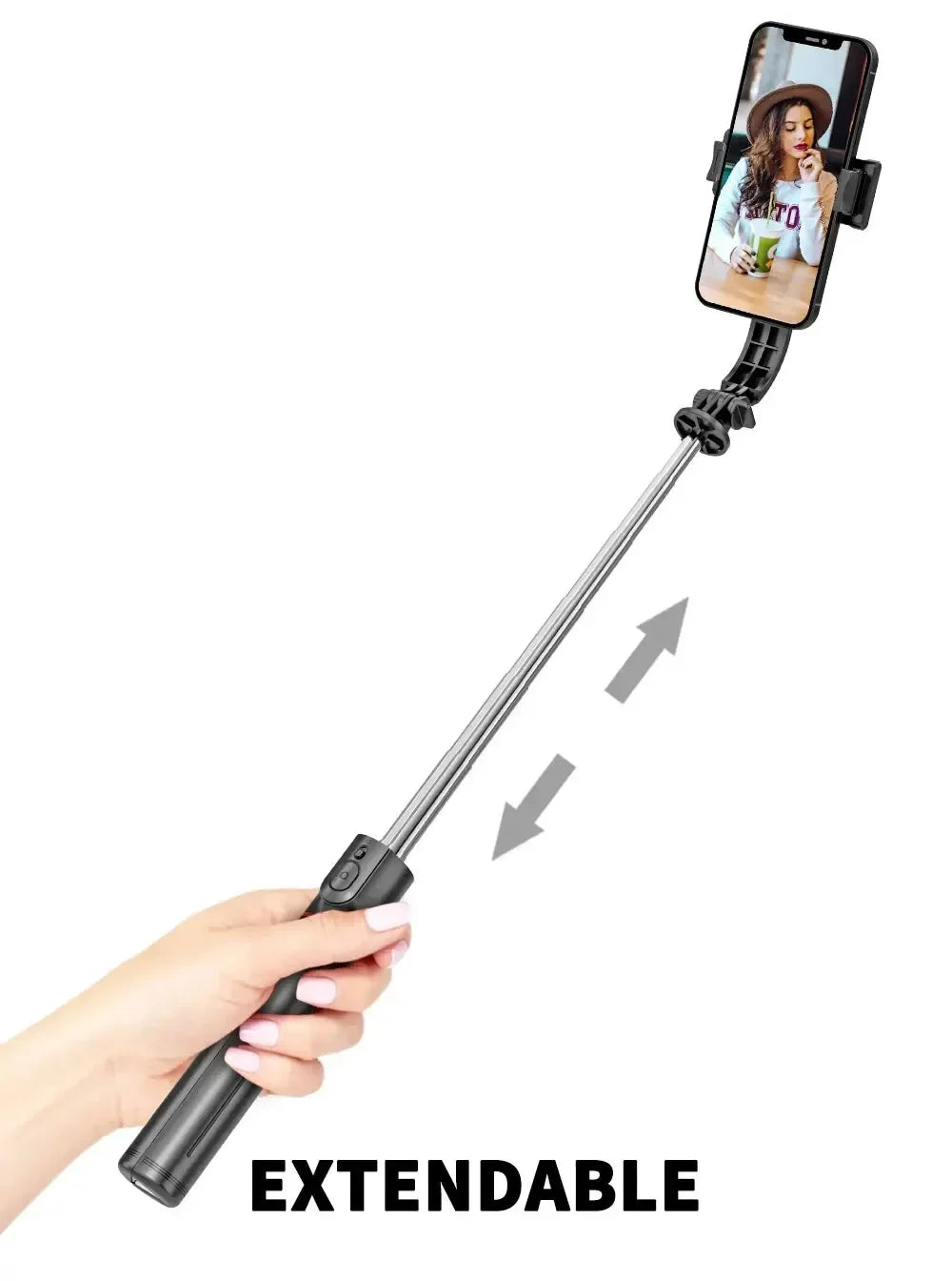 Wireless Selfie Stick for Smartphone 44 Inch Tripod