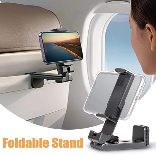 Universal Airplane Phone Holder Portable Travel Stand Desk