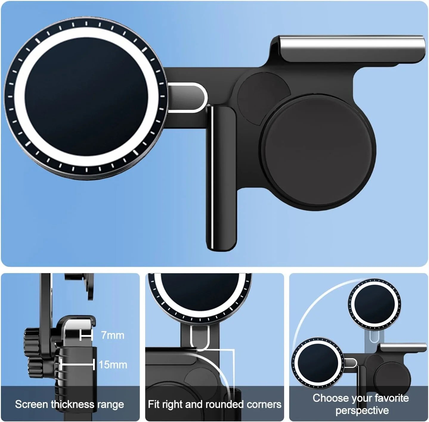 BYD Atto 3 HAN TANG Seal Car Phone Holder Mount Adjustable