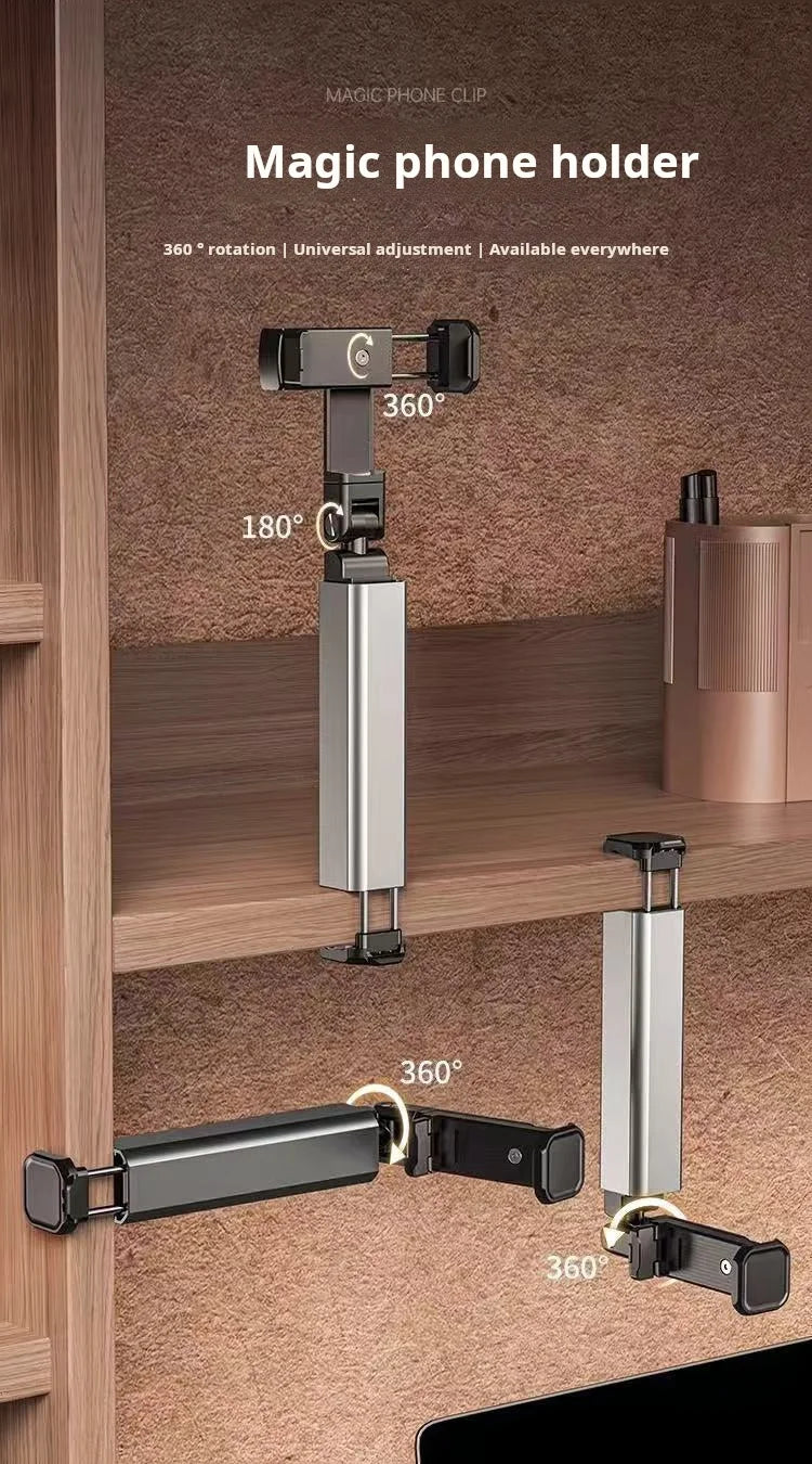 Airplane Phone Bracket Portable Phone Stand for Desk