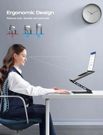 Phone Tablet Stand Adjustable Aluminum Alloy laptop Tablet