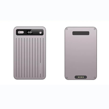 Ultra-thin AI Dual Mode Recorder Chatgpt AI Card Recorder