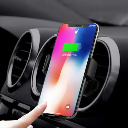 30W Air Vent Car Wireless Charger Gravity Phone Holder