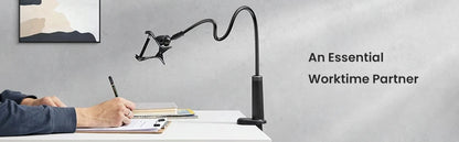 90cm Phone Holder Stand Lazy Bracket Headrest Bed 360