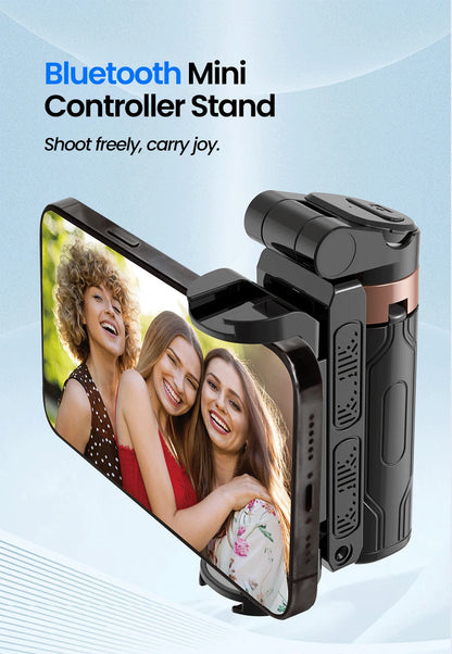 Elough Selfie Stick Tripod Phone Stand Shooting Aid Wireless