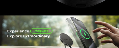 LISEN for Magsafe Car Mount Charger Wireless Car Charger  Holder