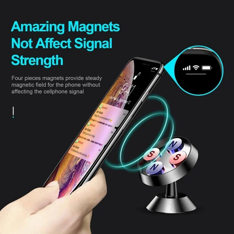 Magnetic Car Phone Holder Magnet Mount Mobile Cell Phone Stand