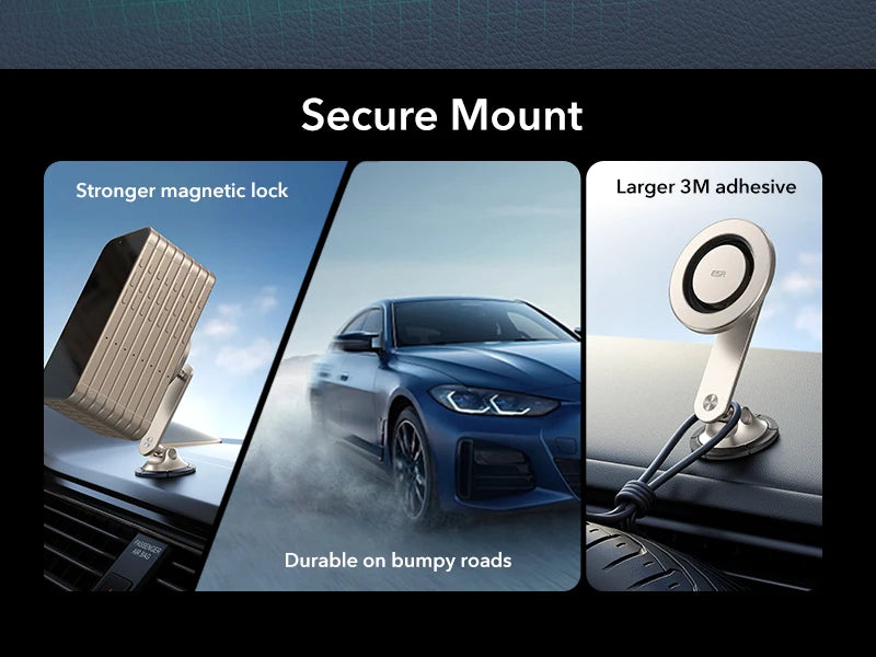 ESR for MagSafe Car Mount Dashboard Magnetic Phone Holder