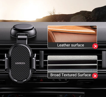 Car Phone Holder Stand Gravity Dashboard Phone Holder Universal