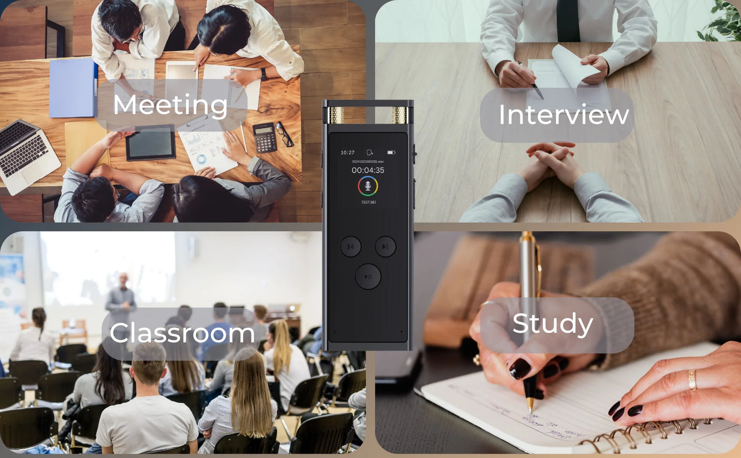 AI Voice Recorder transcription  Translation Summary