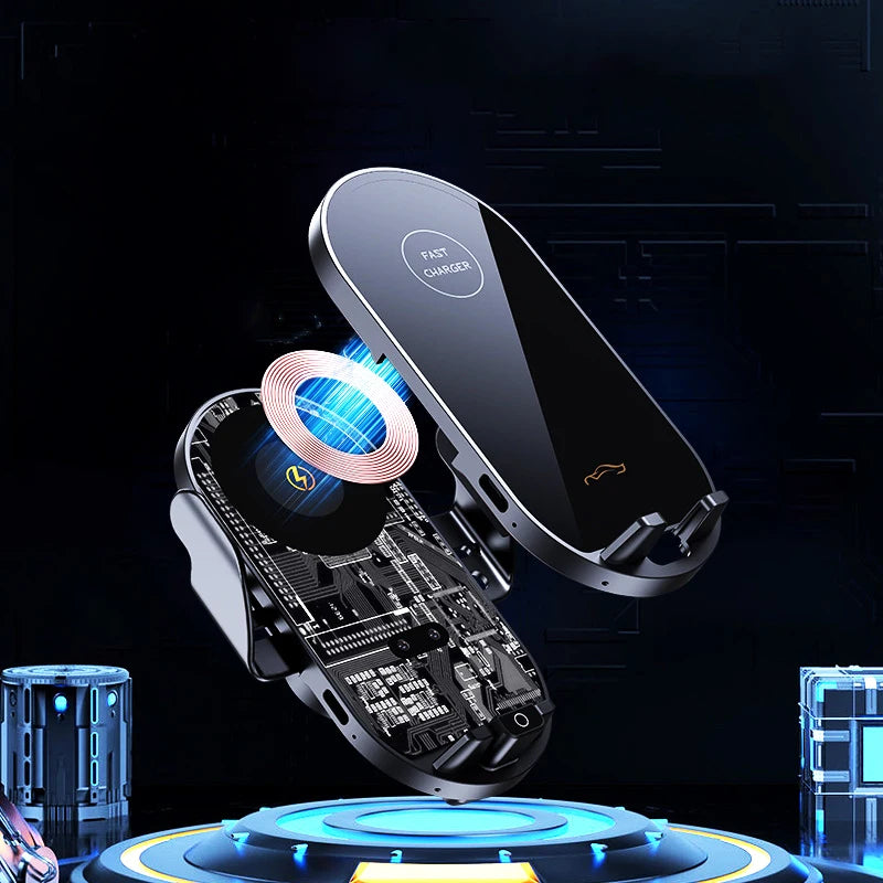 Wireless Charging Magnetic Phone Holder Car Magsafe