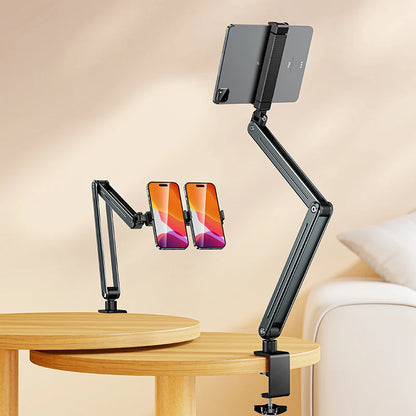Phone Stand Long Arm Rotatable Tablet Holder