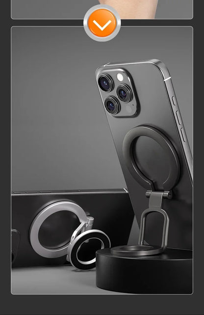 For MagSafe Double Sided Magnetic Phone Ring Holder