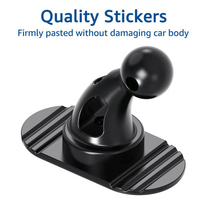Universal 17mm Ball Head Sticker Base for Dashboard Car Phone Holder
