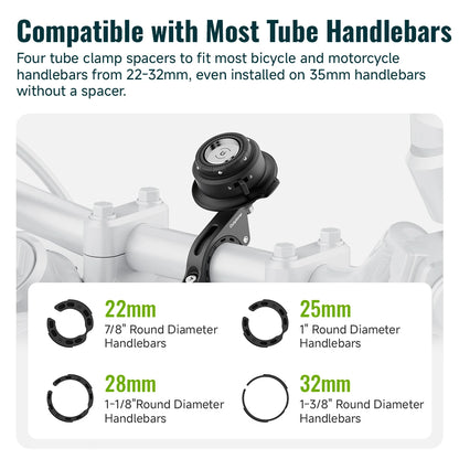 Magnetic Motorcycle Phone Mount Holder with Vibration