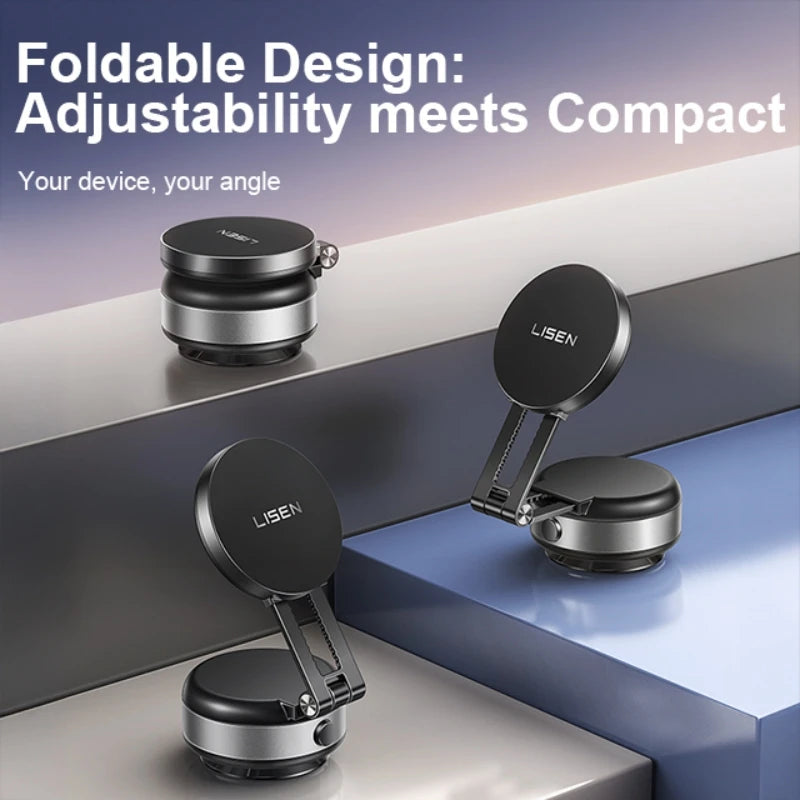 New Arrival Foldable Dashboard Magnetic Vacuum Suction Cup