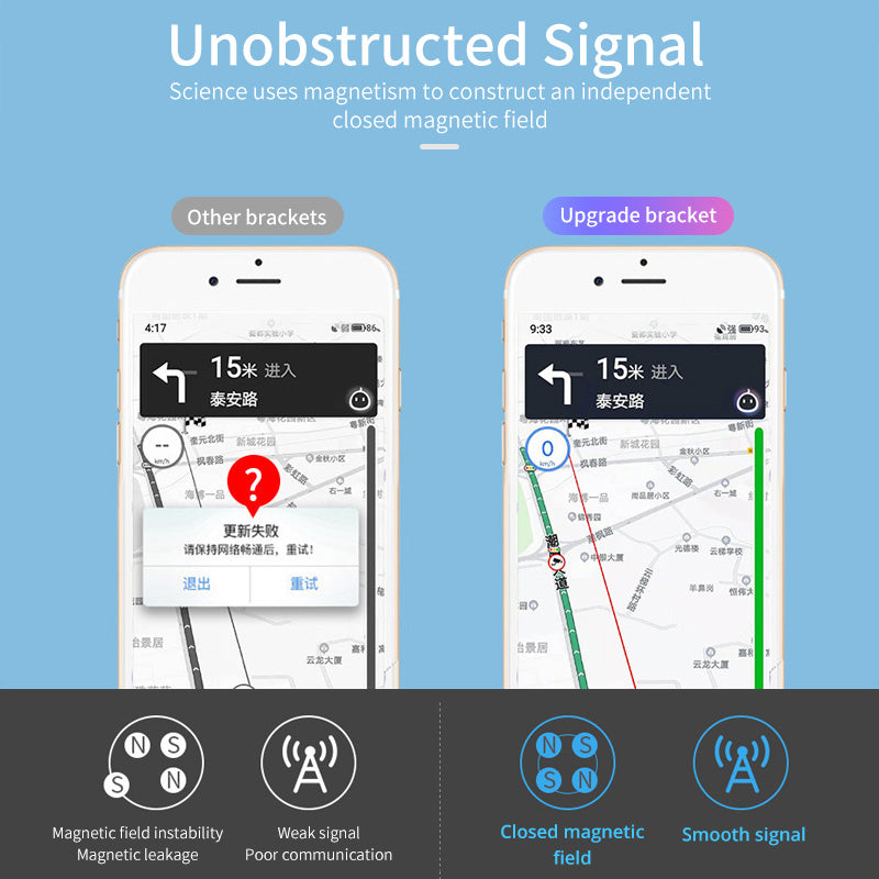 ANMONE Magnetic Car Holder Stand Car Air Vent Magnet