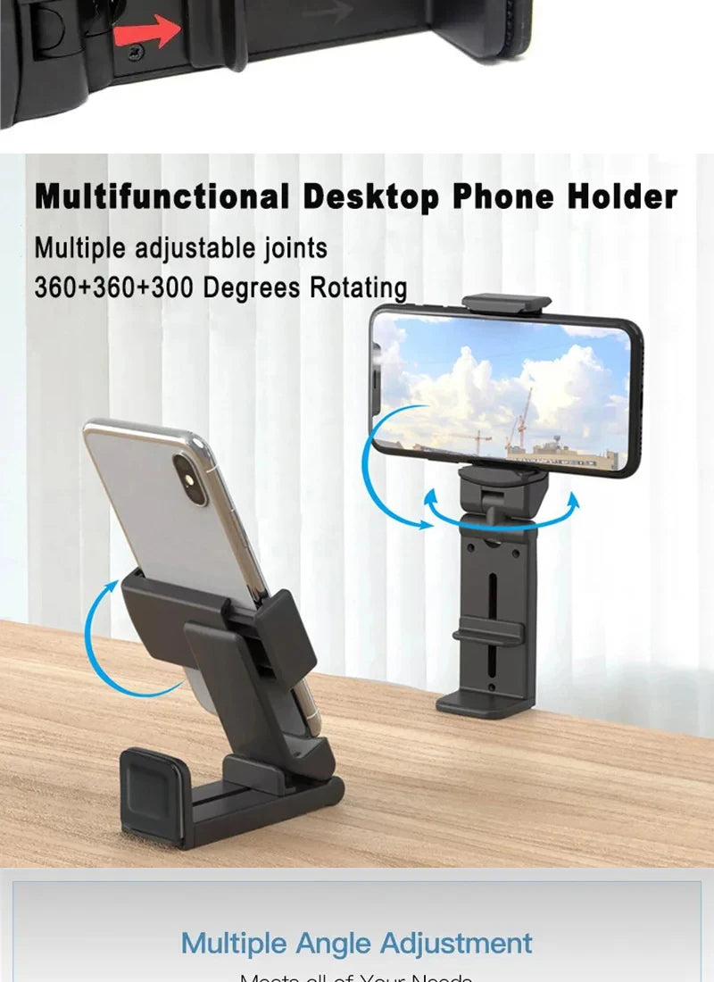 Airplane Phone Holder Portable Travel Stand Desk Flight Foldable