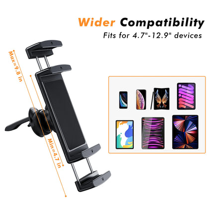 Eary Car Phone Holder 360°Rotatable Mount Vent