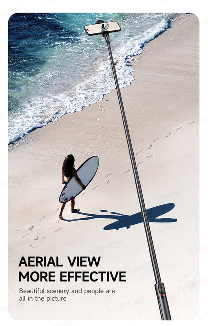 Bluetooth Selfie Stick Tripod Auto Pop-Up Foldable Holder