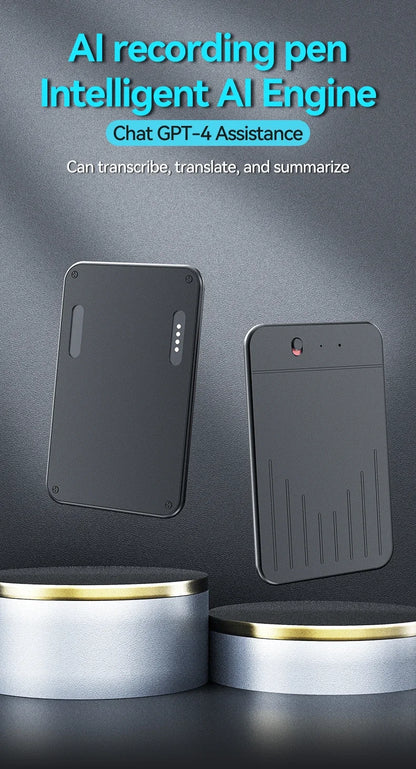 8-128GB AI ChatGPT-4 Intelligent Voice Recorder Audio App