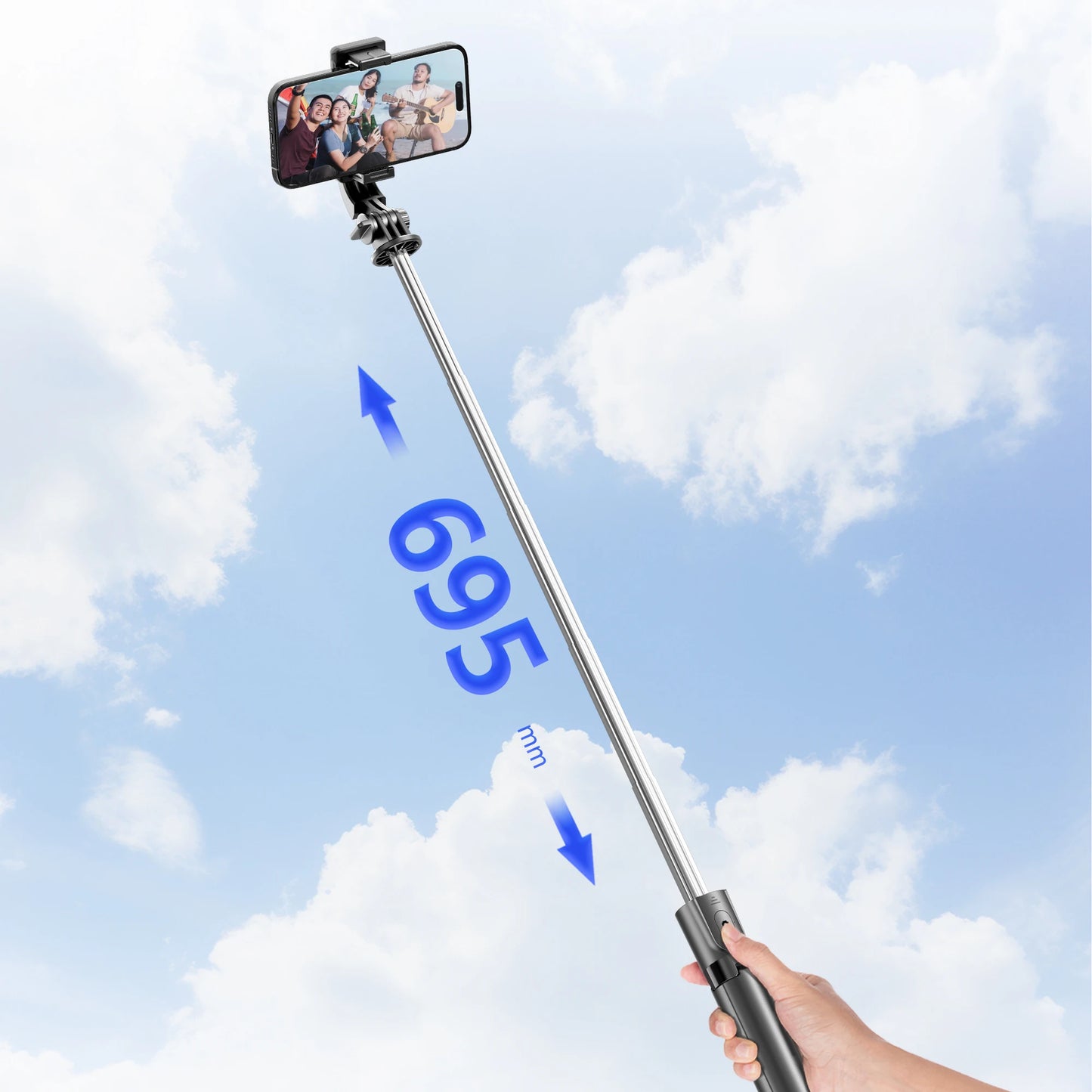 F01 Selfie Stick Portable Tripod Phone Stand