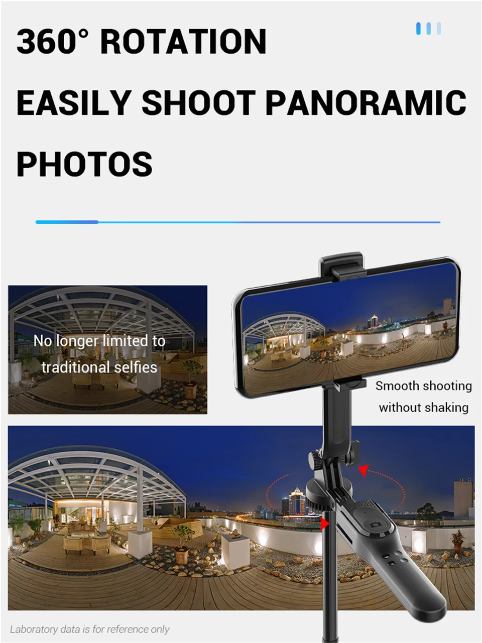 FANGTUOSI 1750mm Wireless Selfie Stick Tripod Stand