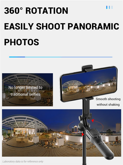 FANGTUOSI 1750mm Wireless Selfie Stick Tripod Stand