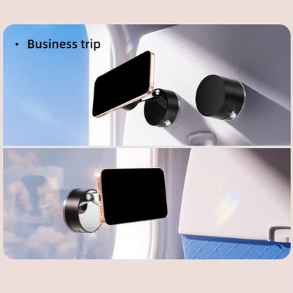 Foldable Car Phone Holder Vacuum Adsorption Magnetic Suction Cup