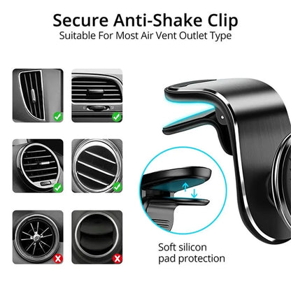 Magnetic Car Phone Holder Universal Air Vent Car Phone Mount