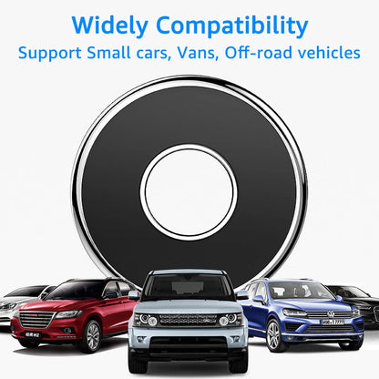 Magnetic Car Phone Holder Round Metal Strong Magnet GPS Bracket