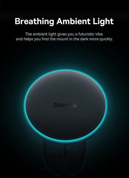 15W Fast Charging Car Charger Holder Magnetic Car Phone Holder